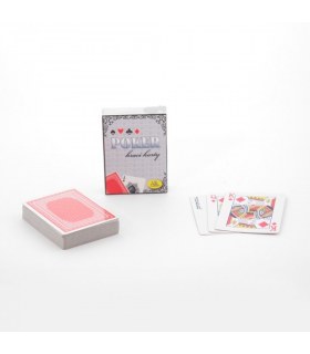 Poker - hrací karty červené