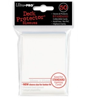 UltraPRO 50 New Std. Deck protector - 66x91mm bílá