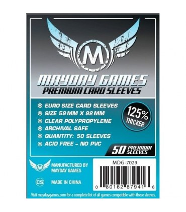Obaly na karty 59x92mm (Mayday Premium)