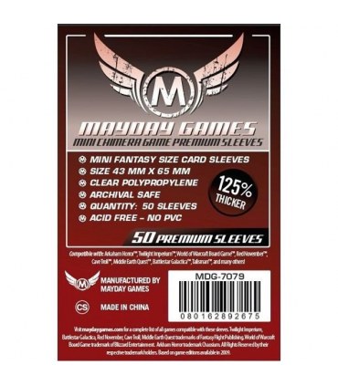 Obaly na karty 43x65mm (Mayday Premium)