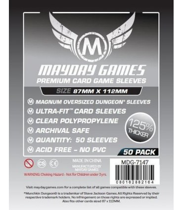 Obaly na karty 87x112mm (Mayday Premium)