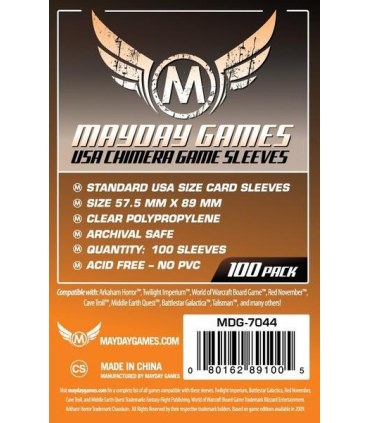 Obaly na karty 57,5x89mm (Mayday Chimera)