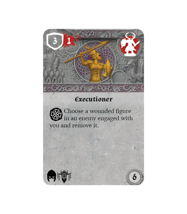 RuneWars: The Miniatures Game - Waiqar Infantry Command Unit Upgrade Expansion