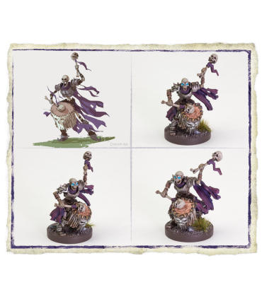 RuneWars: The Miniatures Game - Waiqar Infantry Command Unit Upgrade Expansion