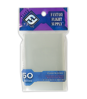 FFG obaly 50ks clear - Standard European Board Game (59x92mm)