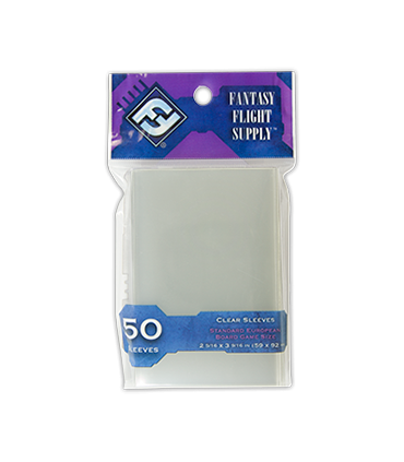 FFG obaly 50ks clear - Standard European Board Game (59x92mm)