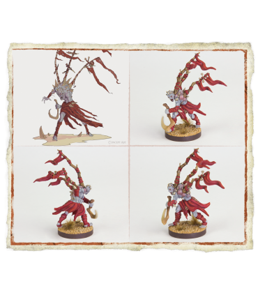 RuneWars: The Miniatures Game - Uthuk Y'llan Infantry Command Unit Upgrade Expansion