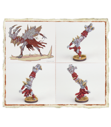 RuneWars: The Miniatures Game - Uthuk Y'llan Infantry Command Unit Upgrade Expansion