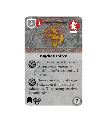 RuneWars: The Miniatures Game - Uthuk Y'llan Infantry Command Unit Upgrade Expansion