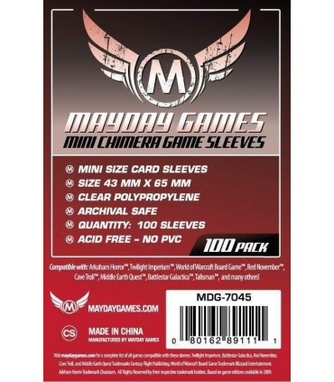 Obaly na karty 43x65mm (Mayday)