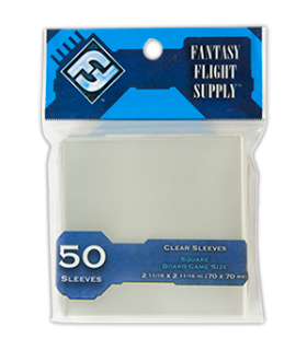 FFG obaly 50ks clear - Square Card (70x70mm)