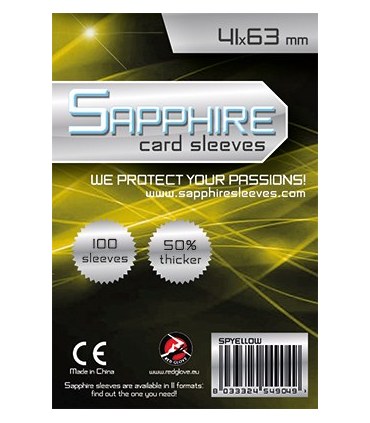 Obaly na karty 41x63mm (Sapphire Yellow - Standard)