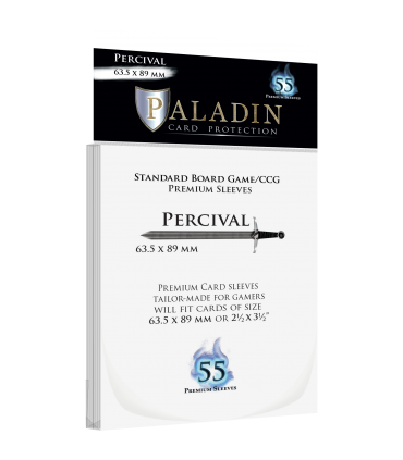 Obaly na karty 63,5x89mm (Paladin Percival - Premium)