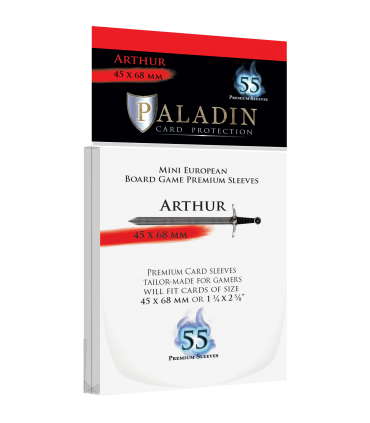 Obaly na karty 45x68mm (Paladin Arthur - Premium)