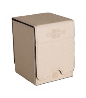 Convertible Premium Deck Box Single Vertical 100+ Standard Size Cards - Bílá