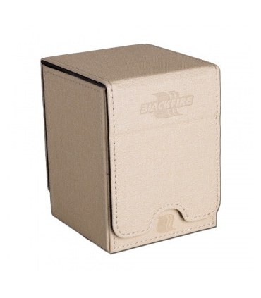 Convertible Premium Deck Box Single Vertical 100+ Standard Size Cards - Bílá