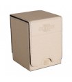 Convertible Premium Deck Box Single Vertical 100+ Standard Size Cards - Bílá