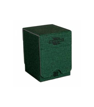 Convertible Premium Deck Box Single Vertical 100+ Standard Size Cards - Zelená