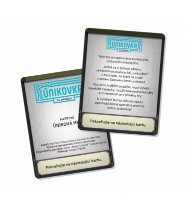 Únikovka: Za oponou