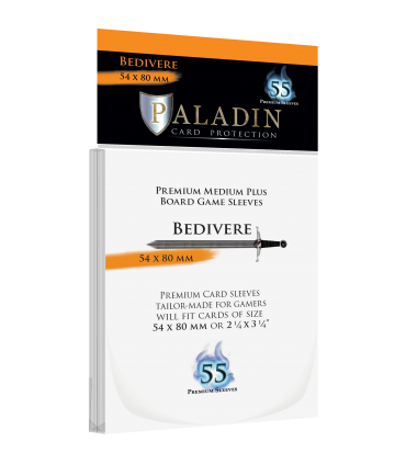 Obaly na karty 54x80mm (Paladin Bedivere - Premium)