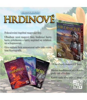 Kartografové: Hrdinové