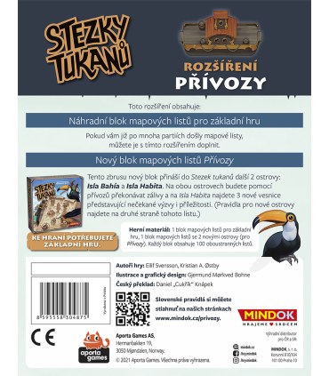 Stezky tukanů: Přívozy