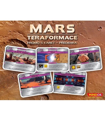 Mars: Teraformace - Předehra - Promo set 5 karet