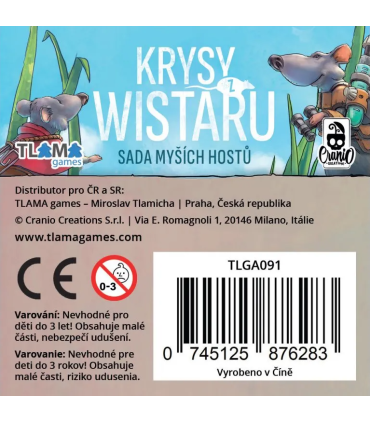 Krysy z Wistaru: sada myších hostů