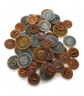 Sada univerzálních kovových mincí (50 ks)