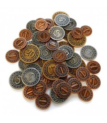 Sada univerzálních kovových mincí (50 ks)
