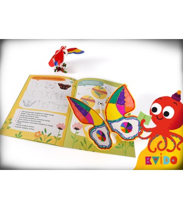 Kvído: 3D omalovánky s aktivitami