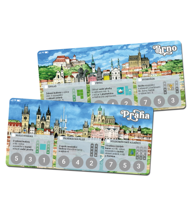 Města: promo Praha a Brno