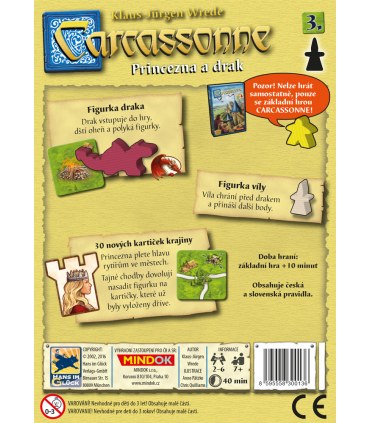 Carcassonne: Princezna a drak (3. rozšíření)