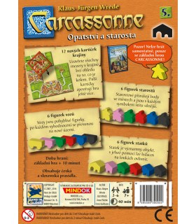 Carcassonne: Opatství a starosta (5. rozšíření)