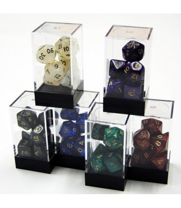 Set kostek - 7x perleťová